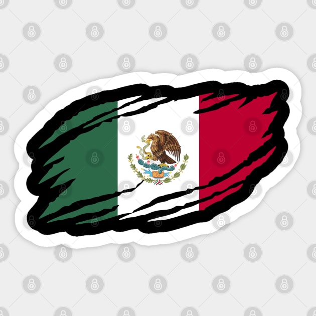 mexico flag Sticker by s4rt4